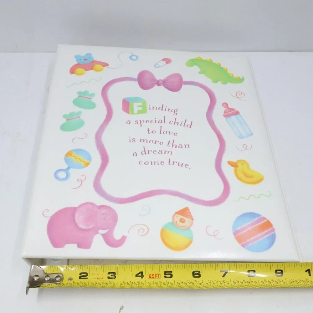 Vtg Hallmark Baby Scrap Book Finding a Specal Child... New Unused
